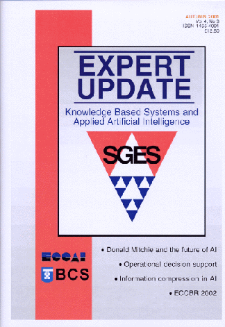 EXPERT UPDATE VOLUME 4 NUMBER 3 COVER